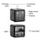 Mini Dice Camera For Home Security HD Night Vision Motion Detection Nanny Cam 1