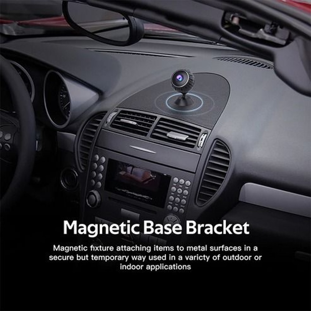 Wireless Mini Hidden Spy Nanny Camera WiFi HD DVR Motion Detection Night Vision Home Security 5