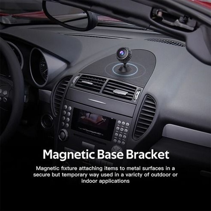 Wireless Mini Hidden Spy Nanny Camera WiFi HD DVR Motion Detection Night Vision Home Security 5