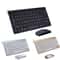 Mini Wireless Keyboard And Mouse Set Waterproof For Mac Apple PC Computer UltraSlim Easy Connectivi 0