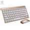 Mini Wireless Keyboard And Mouse Set Waterproof For Mac Apple PC Computer UltraSlim Easy Connectivi 1