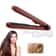 Professional Hair Iron Mini Ceramic Hair Straightener And Curler Portable 2in1 Hair Styling Tool Fo