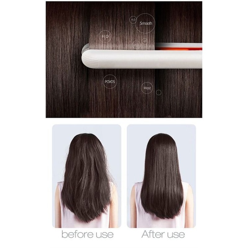 Professional Hair Iron Mini Ceramic Hair Straightener And Curler Portable 2in1 Hair Styling Tool Fo