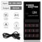 Multi Port USB Charging Hub Desktop Wall Organizer Cell Phone Charger With Smart Charging Ports For 6