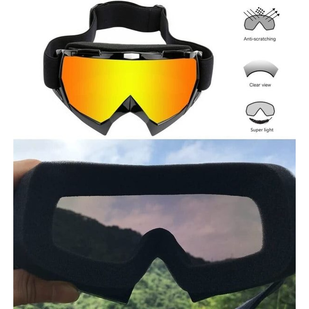 Motocross Goggles Racing OffRoad Motorcycle Eyewear Dirt Bike Goggles For Protection 6