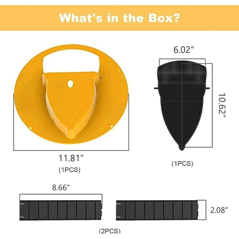 Flip Slide Mouse Trap Bucket Catcher For Rats And Mice Mousetrap Slide Bucket Lid 10