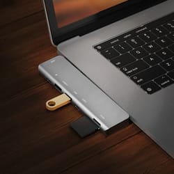 usb-c hub, type c to usb hdmi adapter for macbook pro/air, high-speed data transfer