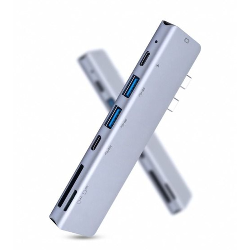 USBC Hub Type C To USB HDMI Adapter For MacBook ProAir HighSpeed Data Transfer 18