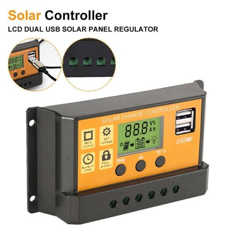 Solar Panel Charge Controller Regulator Auto Focus Tracking Efficient Energy Solution 5