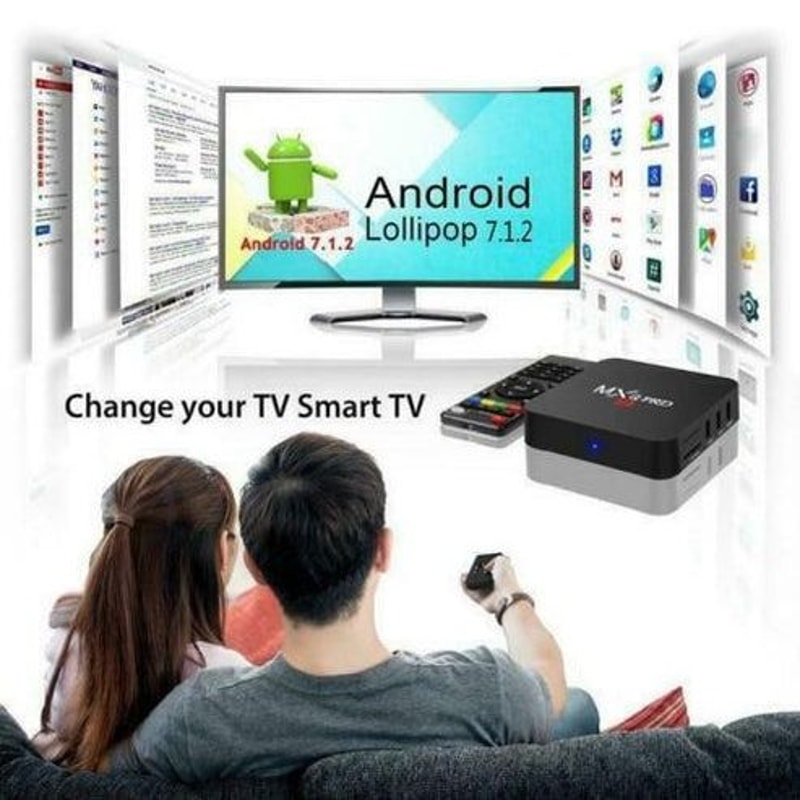 Ultra HD Smart TV Box Pro Android Wifi Quad Core Media Player 8
