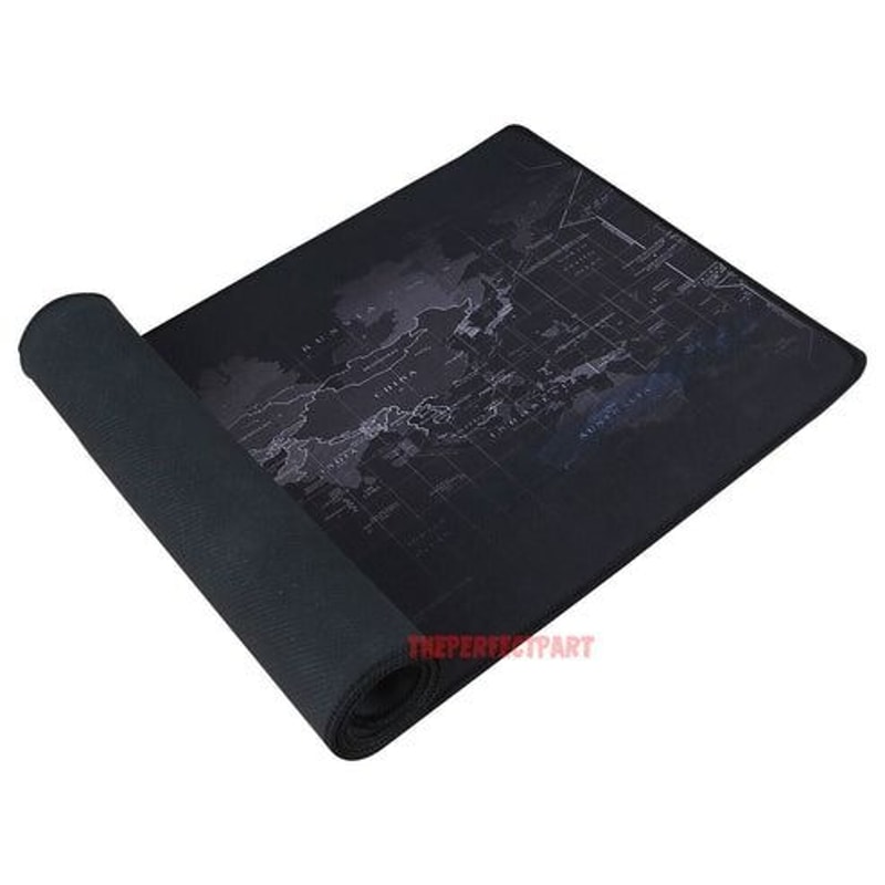 Large Extended Gaming Mouse Pad Desk Keyboard Mat 800mm X 300mm NonSlip Rubber Comfortable Earth Pa 5
