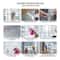 Heat UV Reflective One Way Mirror Window Film Privacy Tint Foil For Home Office 1