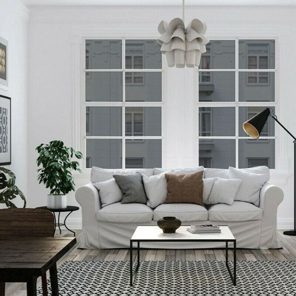 Heat UV Reflective One Way Mirror Window Film Privacy Tint Foil For Home Office 0