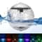 Outdoor Solar Floating Light Garden Pond Lamp Rotating RGB LED Pool Light 2