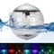 Outdoor Solar Floating Light Garden Pond Lamp Rotating RGB LED Pool Light 2