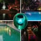 Outdoor Solar Floating Light Garden Pond Lamp Rotating RGB LED Pool Light 9