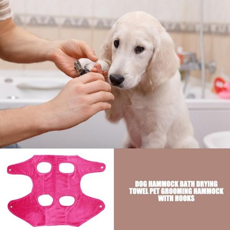 Hanging Hammock Grooming Harness For Dogs And Cats Portable Pet Groom Helper Breathable Design For 8