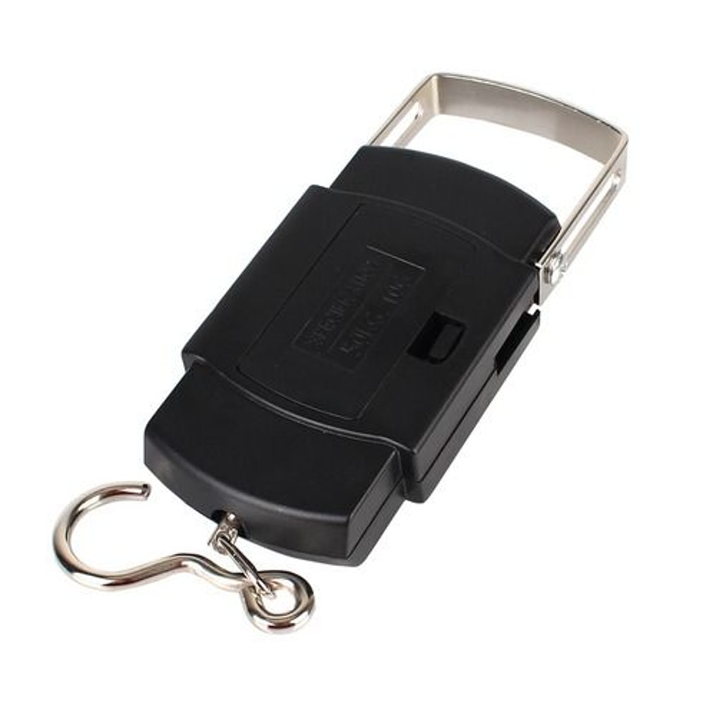 LCD Digital Portable Fish Scale Hanging Luggage Weighing Scale Capacity Accurate And Durable With A 11