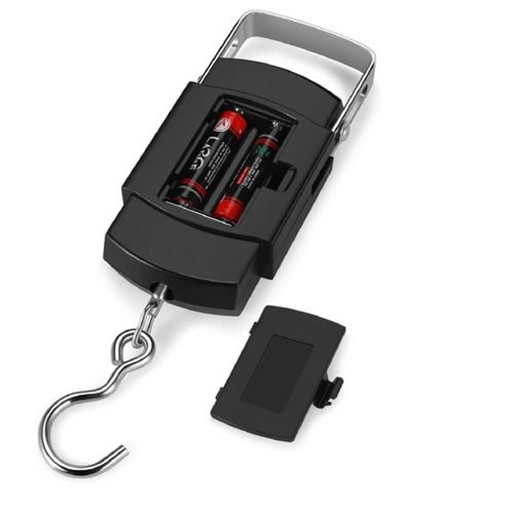 LCD Digital Portable Fish Scale Hanging Luggage Weighing Scale Capacity Accurate And Durable With A 12