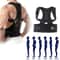 Magnetic Back Shoulder Brace Posture Corrector Support Belt Band For Men And Women Adjustable Comfo 1
