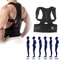 Magnetic Back Shoulder Brace Posture Corrector Support Belt Band For Men And Women Adjustable Comfo 1