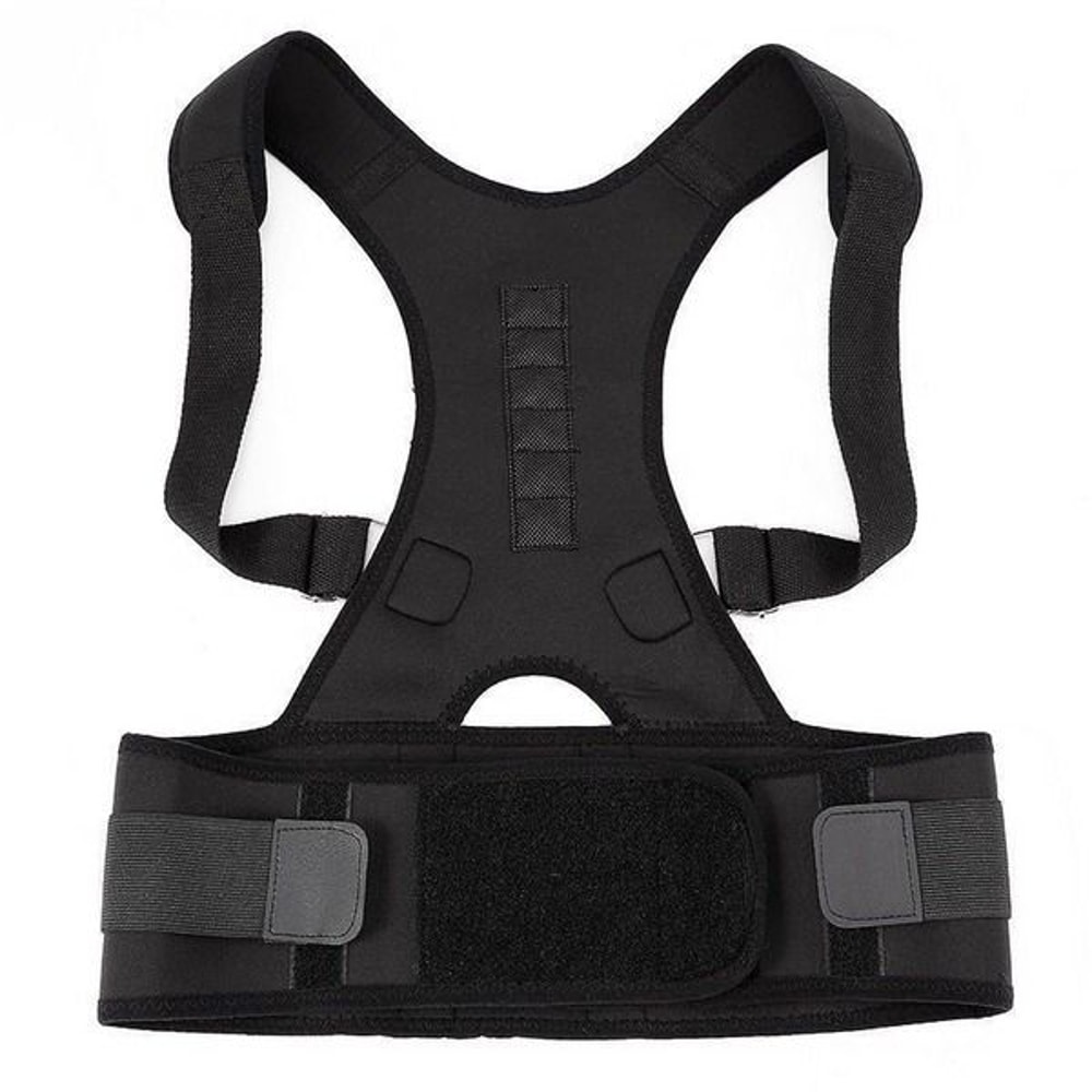 Magnetic Back Shoulder Brace Posture Corrector Support Belt Band For Men And Women Adjustable Comfo 4