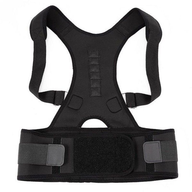 Magnetic Back Shoulder Brace Posture Corrector Support Belt Band For Men And Women Adjustable Comfo 4