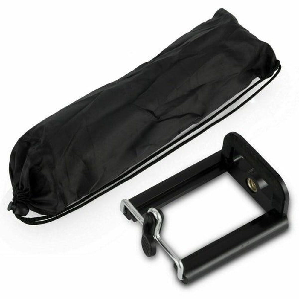 Camera Tripod Stand Mount For IPhone Samsung Professional Cell Phone Holder Bag Easy Setup Compac 5