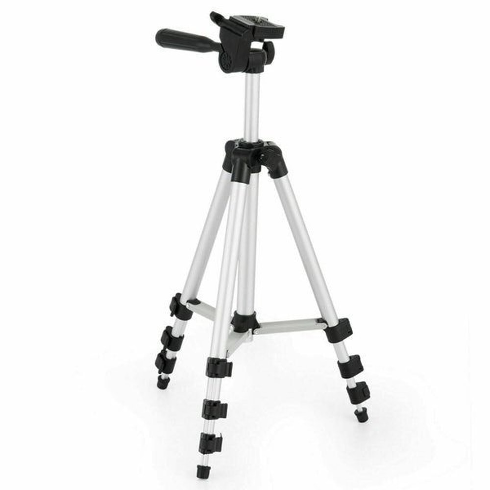 Camera Tripod Stand Mount For IPhone Samsung Professional Cell Phone Holder Bag Easy Setup Compac 6