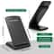 Fast Wireless Qi Charger Charging Pad Stand Dock For Samsung Galaxy IPhone Universal Charging Stati 9