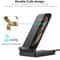 Fast Wireless Qi Charger Charging Pad Stand Dock For Samsung Galaxy IPhone Universal Charging Stati 4