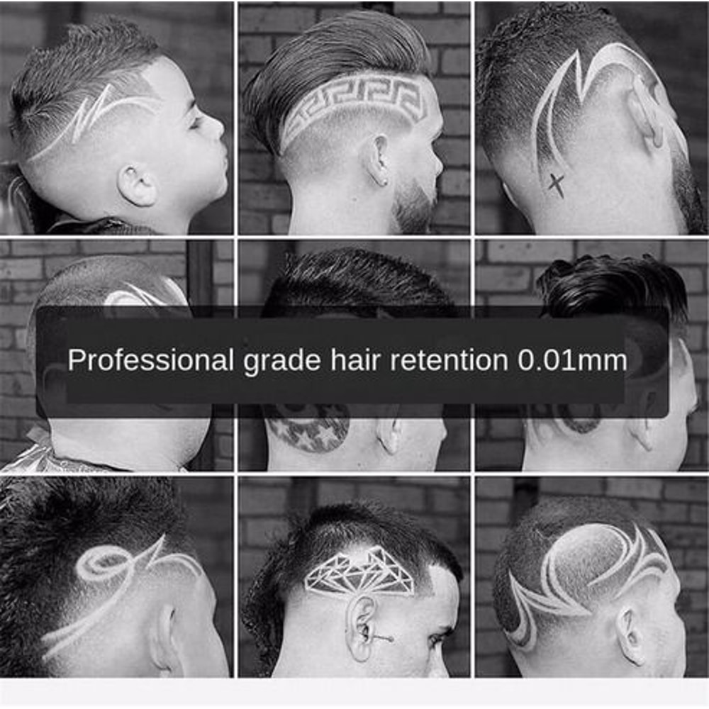 Cordless Professional Hair Clippers Trimmer For Beard And Hair Powerful Shaving Machine Titanium TB 4