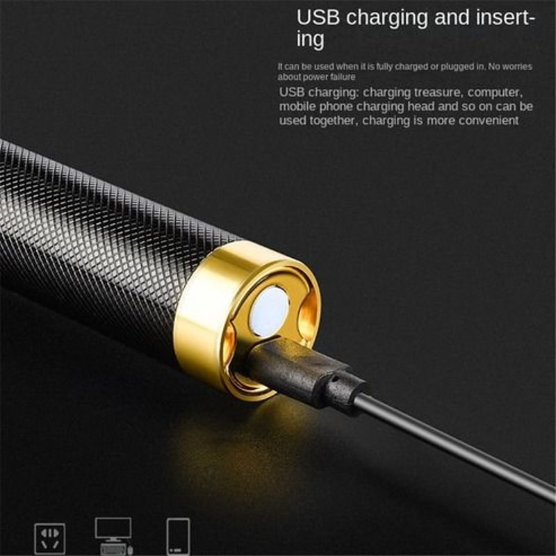 Cordless Professional Hair Clippers Trimmer For Beard And Hair Powerful Shaving Machine Titanium TB 5