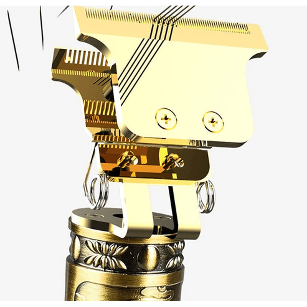 Cordless Professional Hair Clippers Trimmer For Beard And Hair Powerful Shaving Machine Titanium TB 6