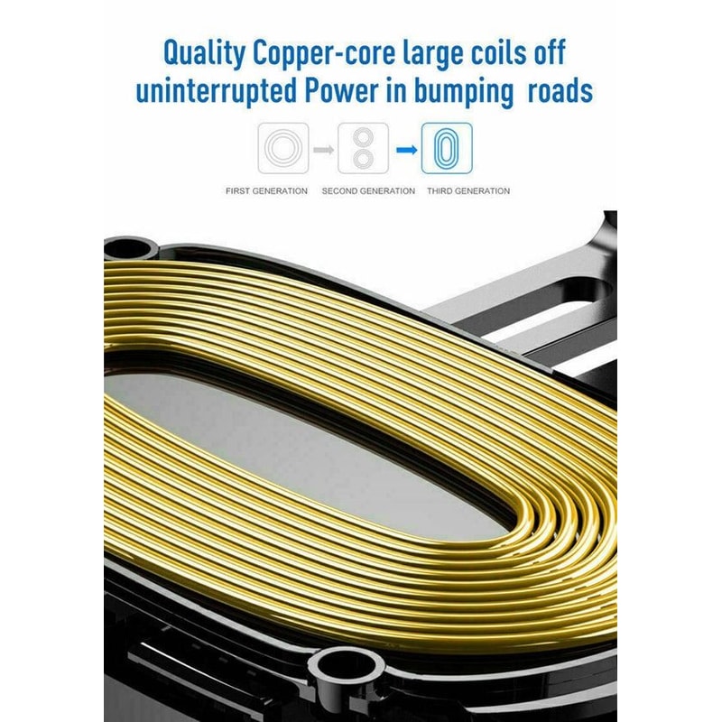 Qi Wireless Fast Charging Car Charger Mount Stand 360Degree Rotation Adjustable Holder For Phones 2