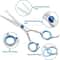 Hair Cutting Scissors Set Thinning Shears For Salon DIY Professional Barber Scissors 1