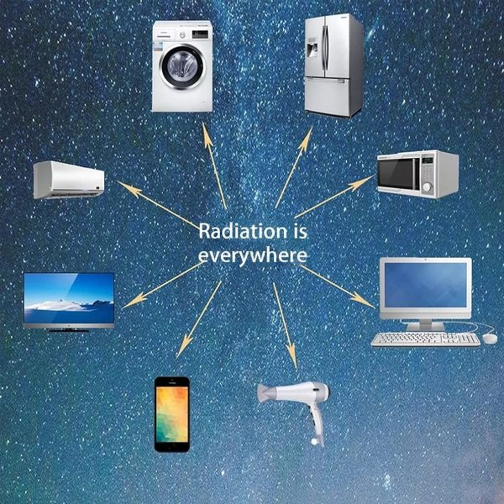 Quantum Anti Radiation Shield 5G EMF Protection Stickers For Phones Laptops 4