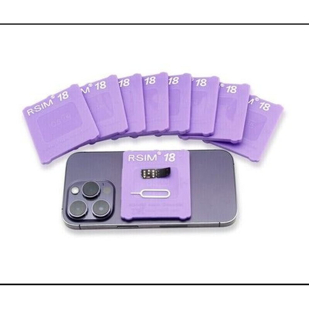 RSIM18 Nano Unlock Card For IPhone Plus Unlock IOS With Simplicity 9