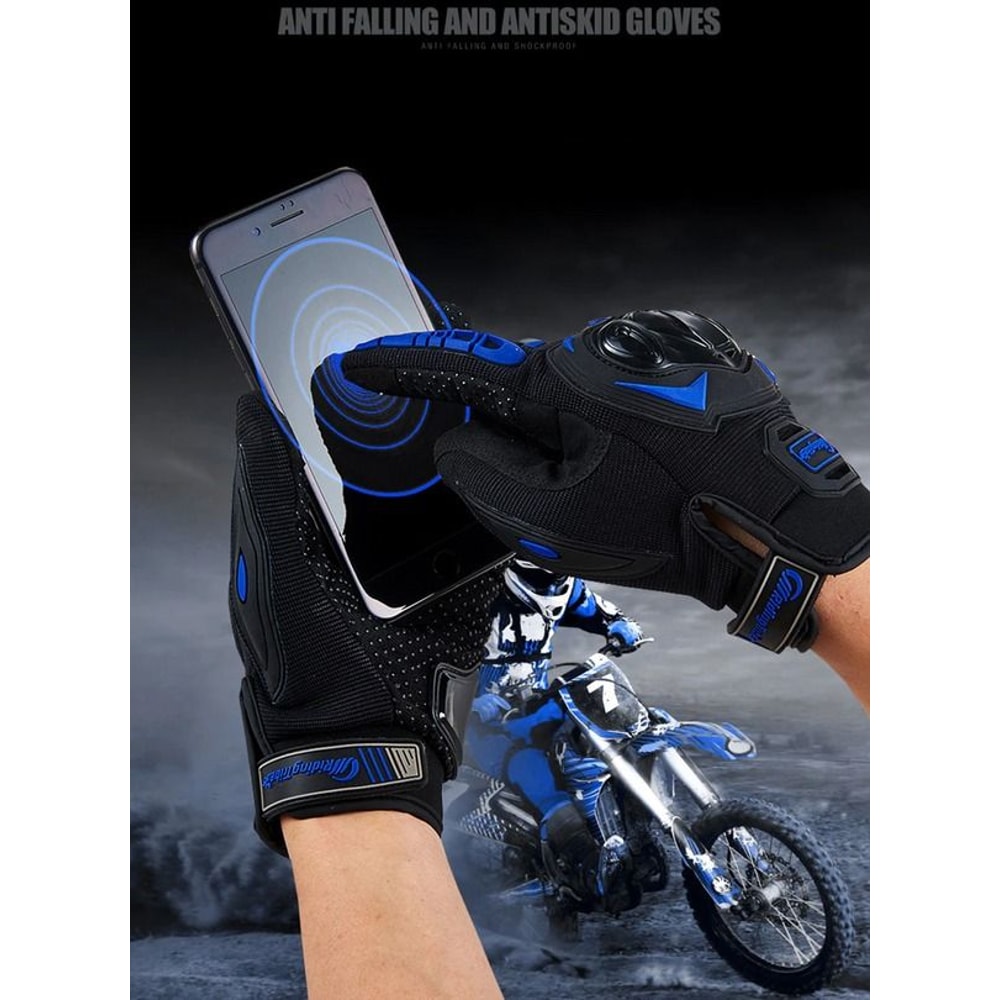 Full Finger Sports Gloves Racing Motorcycle Gloves Motocross Riding Gloves For Dirt Bike Riders 3