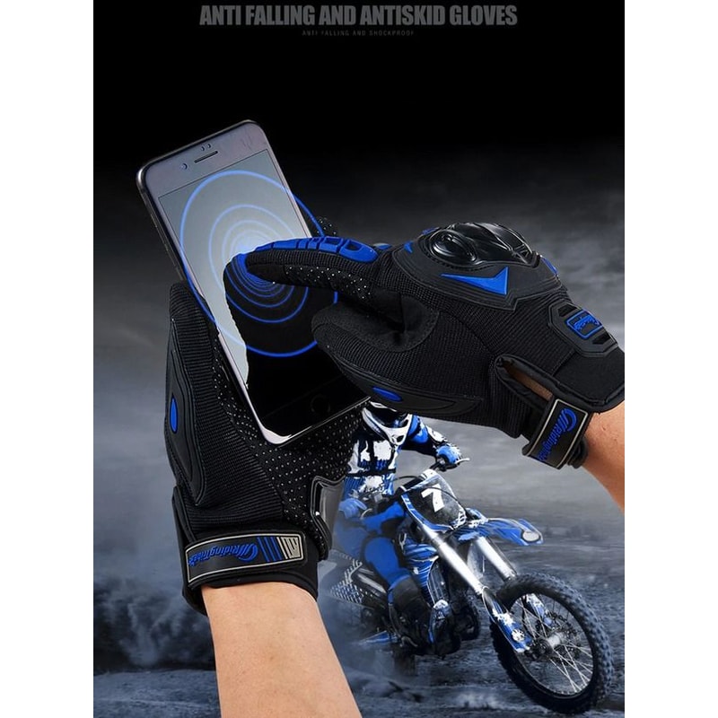Full Finger Sports Gloves Racing Motorcycle Gloves Motocross Riding Gloves For Dirt Bike Riders 3