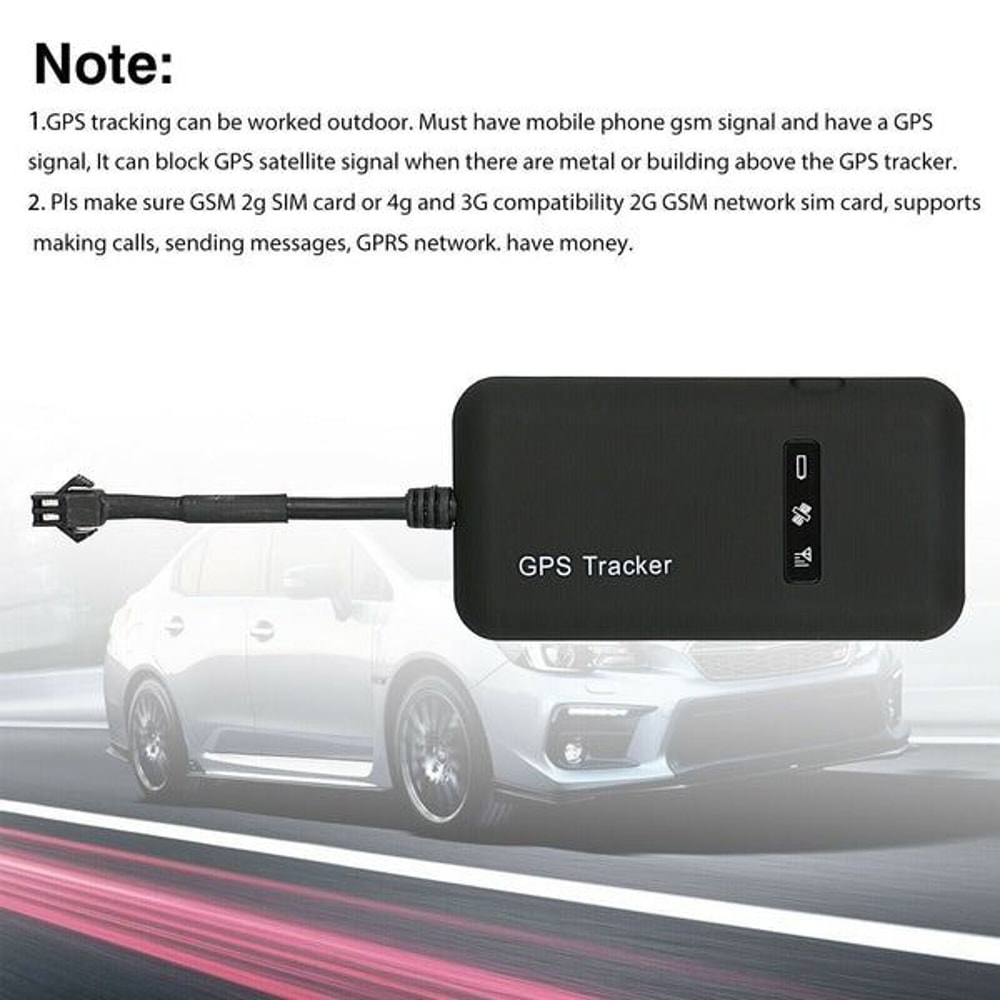GPRS GSM Real Time GPS Tracker AntiTheft Locator Device For CarMotorcycle RealTime Tracking 7