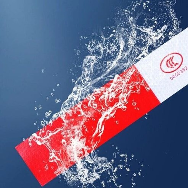 Reflective Safety Tape For Trailers Trucks Cars Waterproof Conspicuity Tape Red White Warning Sign