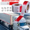 Reflective Safety Tape For Trailers Trucks Cars Waterproof Conspicuity Tape Red White Warning Sign