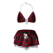 Sexy Lingerie School Girl Babydoll Nightwear Dress Women Underwear Set Sleepwear Outfit 5