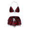 Sexy Lingerie School Girl Babydoll Nightwear Dress Women Underwear Set Sleepwear Outfit 5