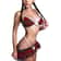 Sexy Lingerie School Girl Babydoll Nightwear Dress Women Underwear Set Sleepwear Outfit 1