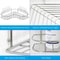 Bathroom Corner Shower Caddy Shelf Organizer Triangular Rack For Bath Storage Stylish Bathroom Stor 8