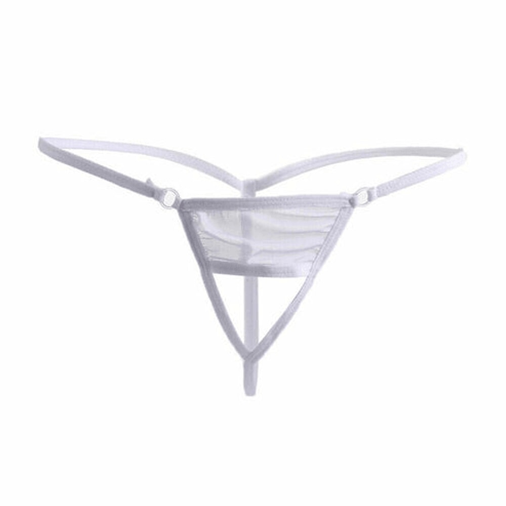 Sexy Women Lace Thong Crotchless GString Panties TBack Mesh Lingerie For Intimate Comfort 3