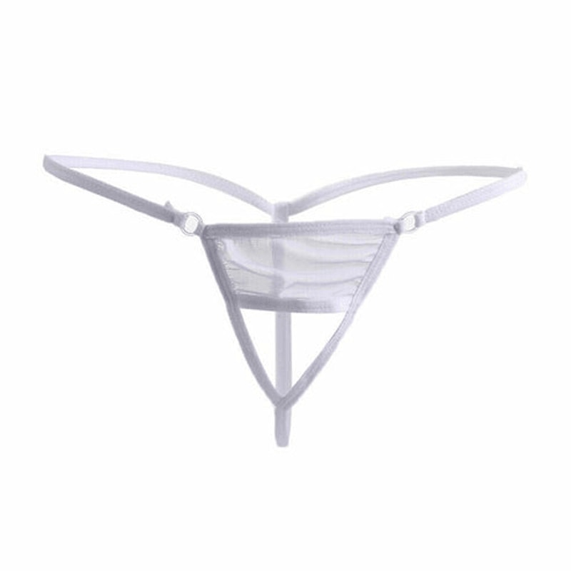 Sexy Women Lace Thong Crotchless GString Panties TBack Mesh Lingerie For Intimate Comfort 3