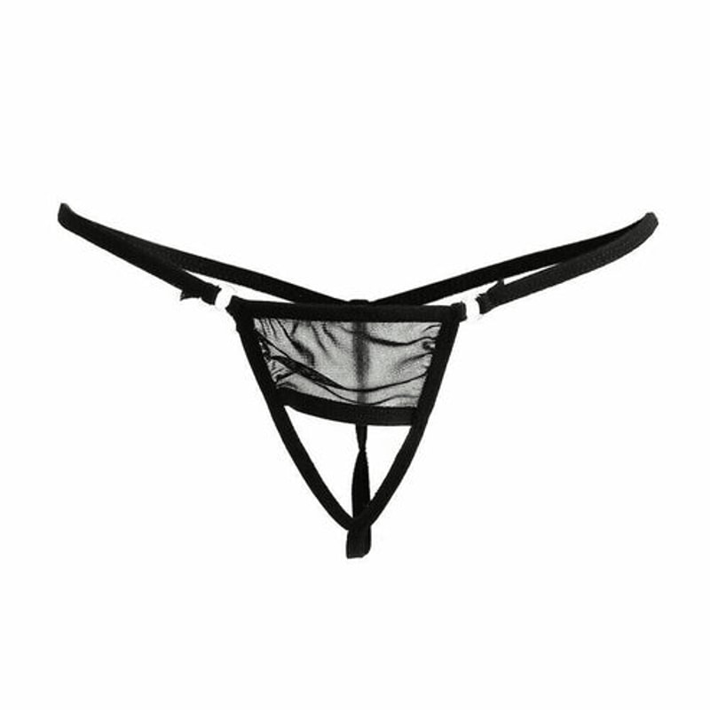 Sexy Women Lace Thong Crotchless GString Panties TBack Mesh Lingerie For Intimate Comfort 4